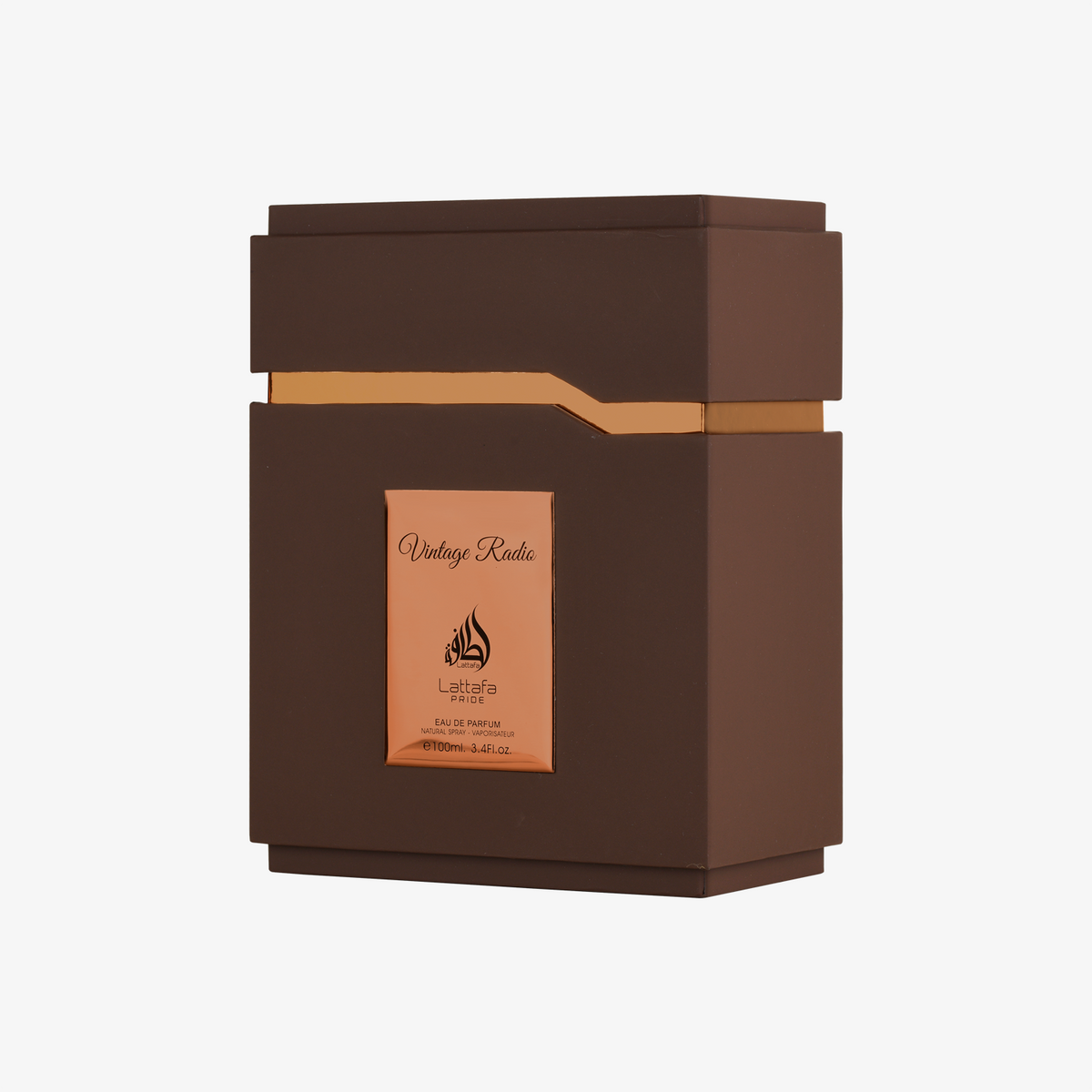 Lattafa Pride Vintage Radio caja