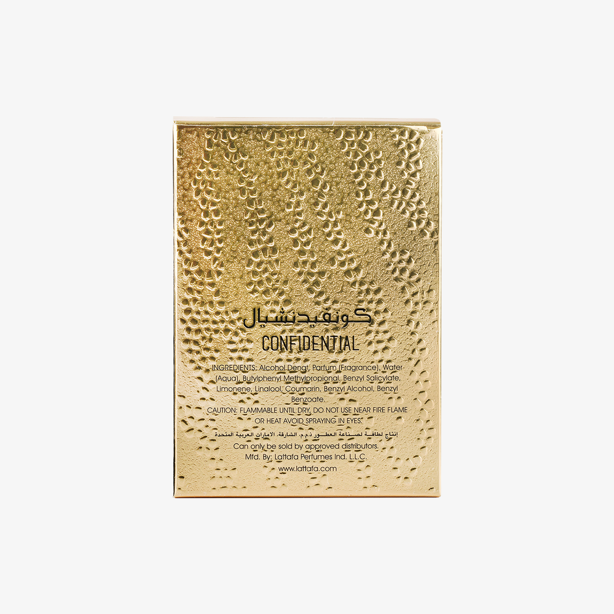 Lattafa Confidential Private Gold
