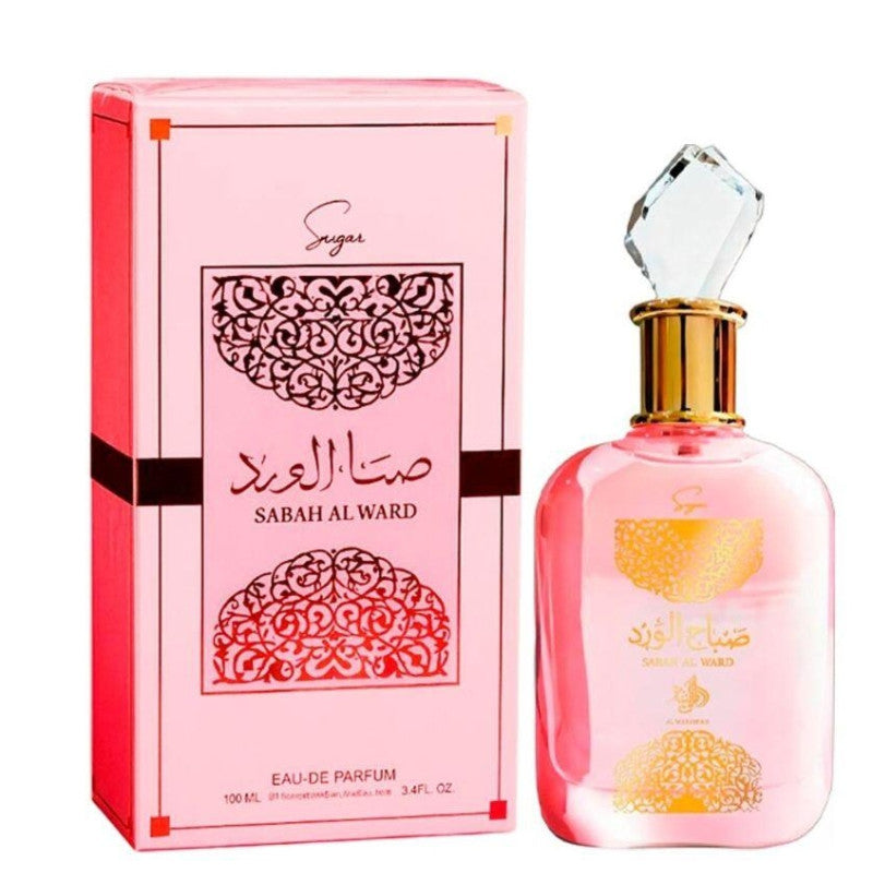 Al Wataniah Sabah Al Ward Sugar frasco y caja