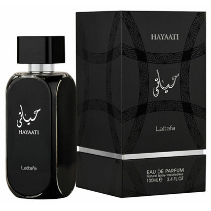 Lattafa Hayaati frasco y caja
