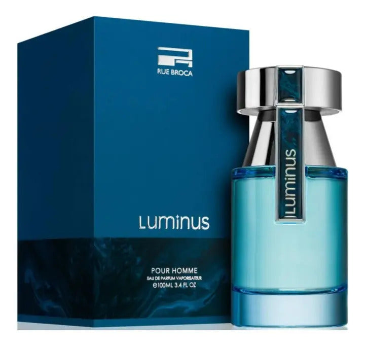 Rue Broca Luminus Pour Homme con su caja