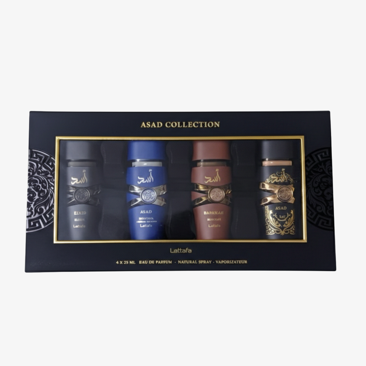 Set Lattafa Asad x 4 – Distrito Perfumería