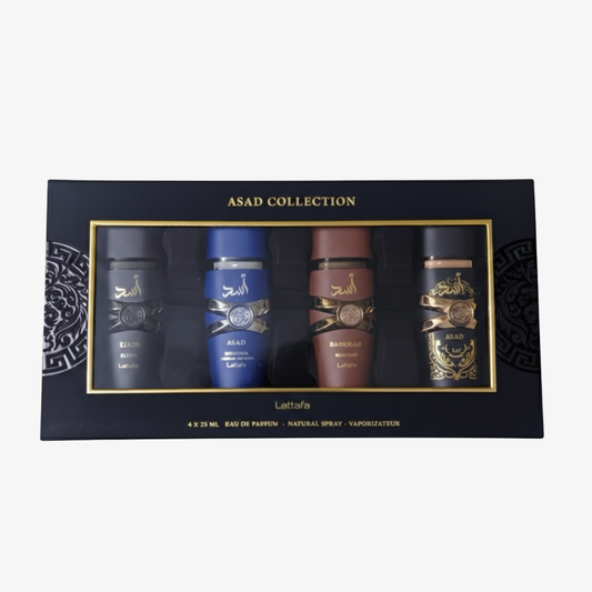 Set Lattafa Asad x 4 – Distrito Perfumería