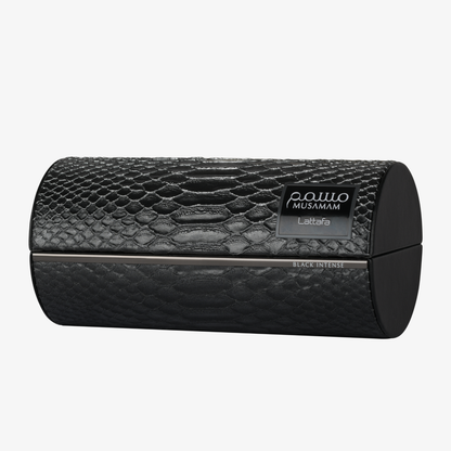 Lattafa Musamam Black Intense caja